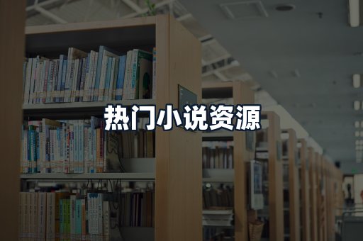 热门小说资源